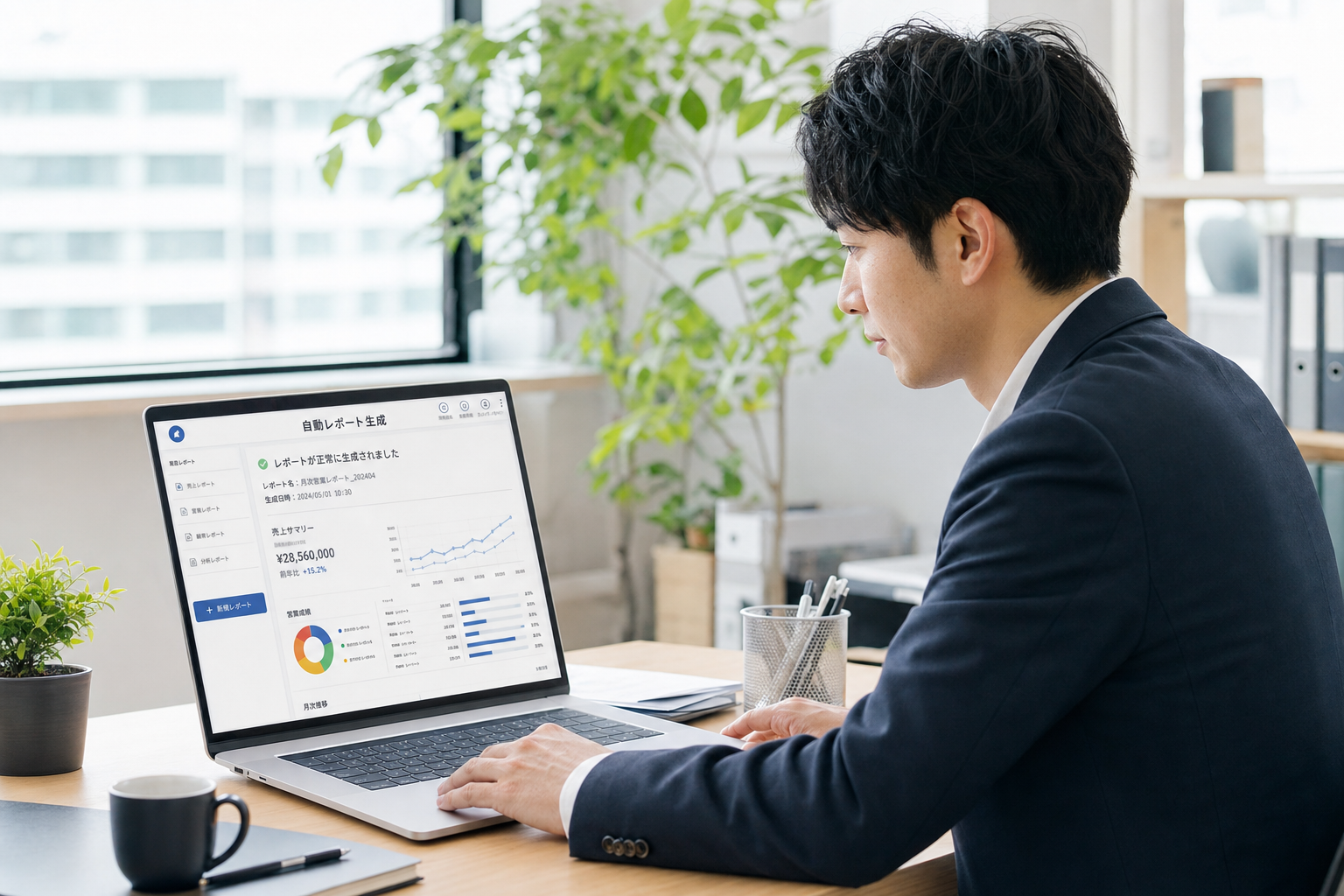 レポート・集計業務の自動化