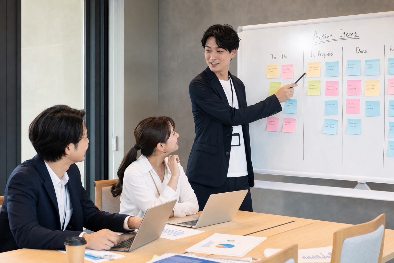 改善施策の提案・実行管理