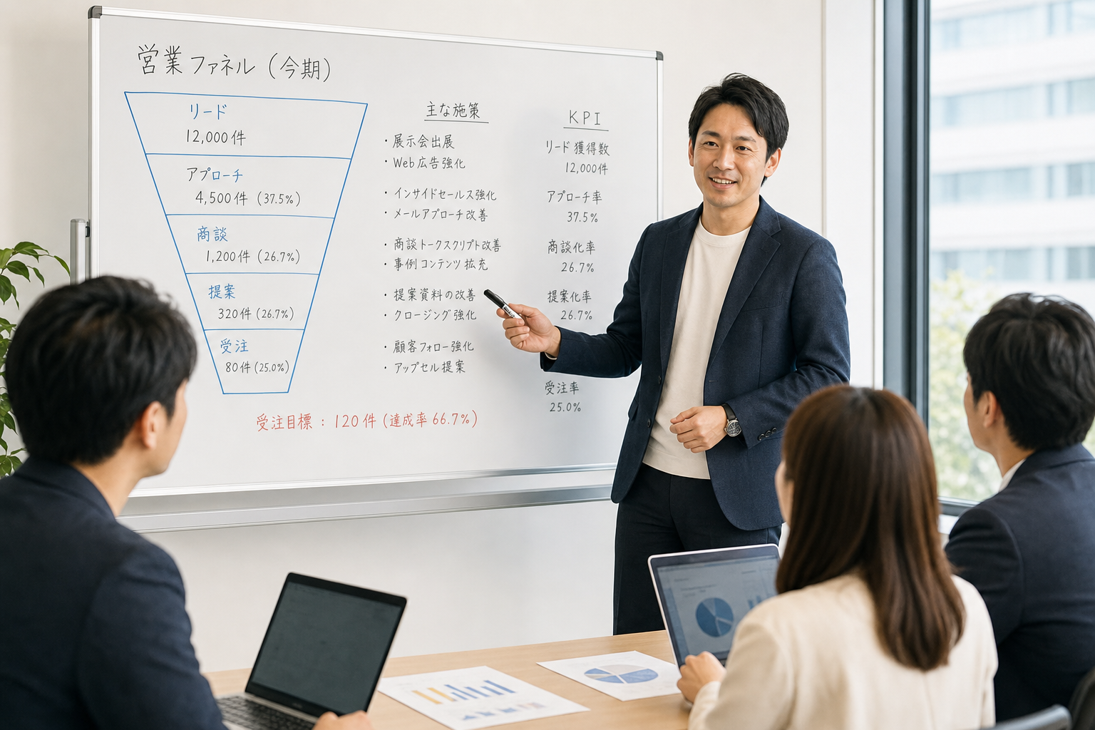 営業数字の可視化