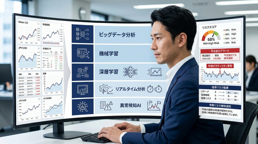 AIが予測する金融リスクの種類