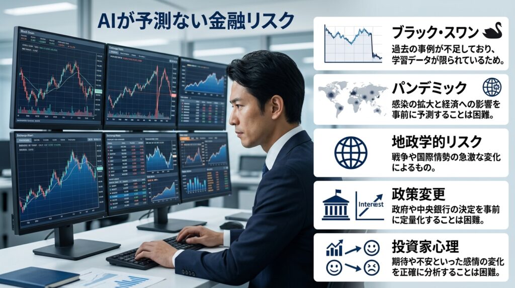 AIでも予測できない金融リスク