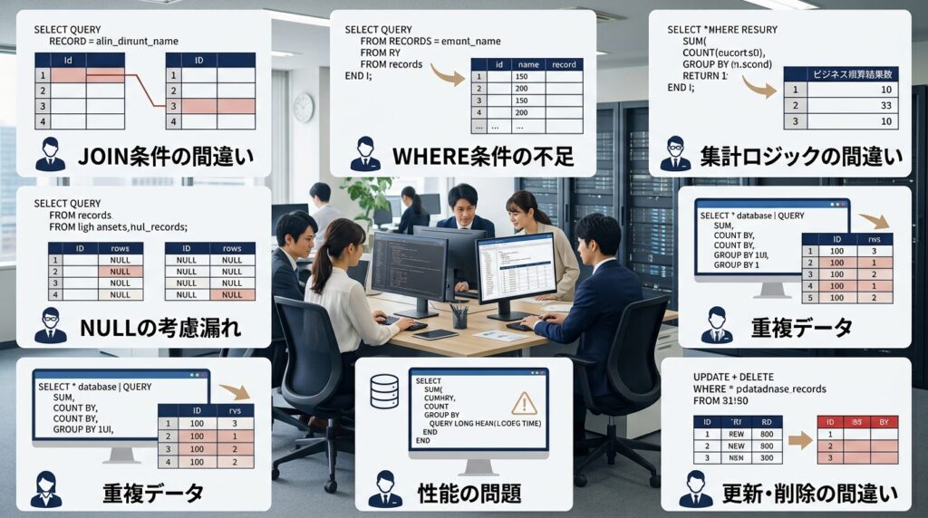 AIが生成したSQLで起こりやすい7つの問題