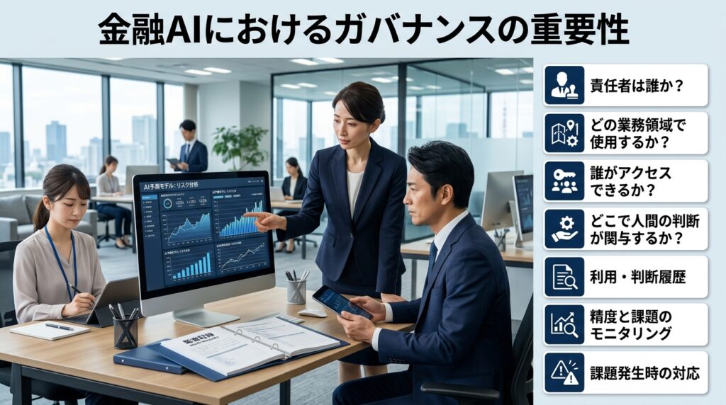 金融AIプロジェクトで重要なAIガバナンス
