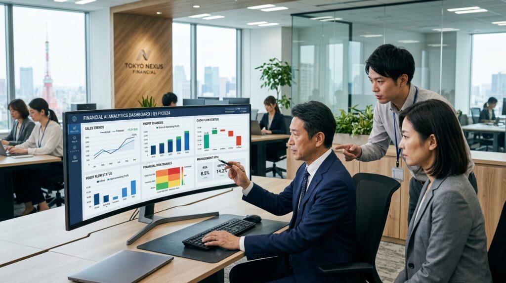 なぜ今、企業は金融AIを導入し始めているのかを解説するイメージ